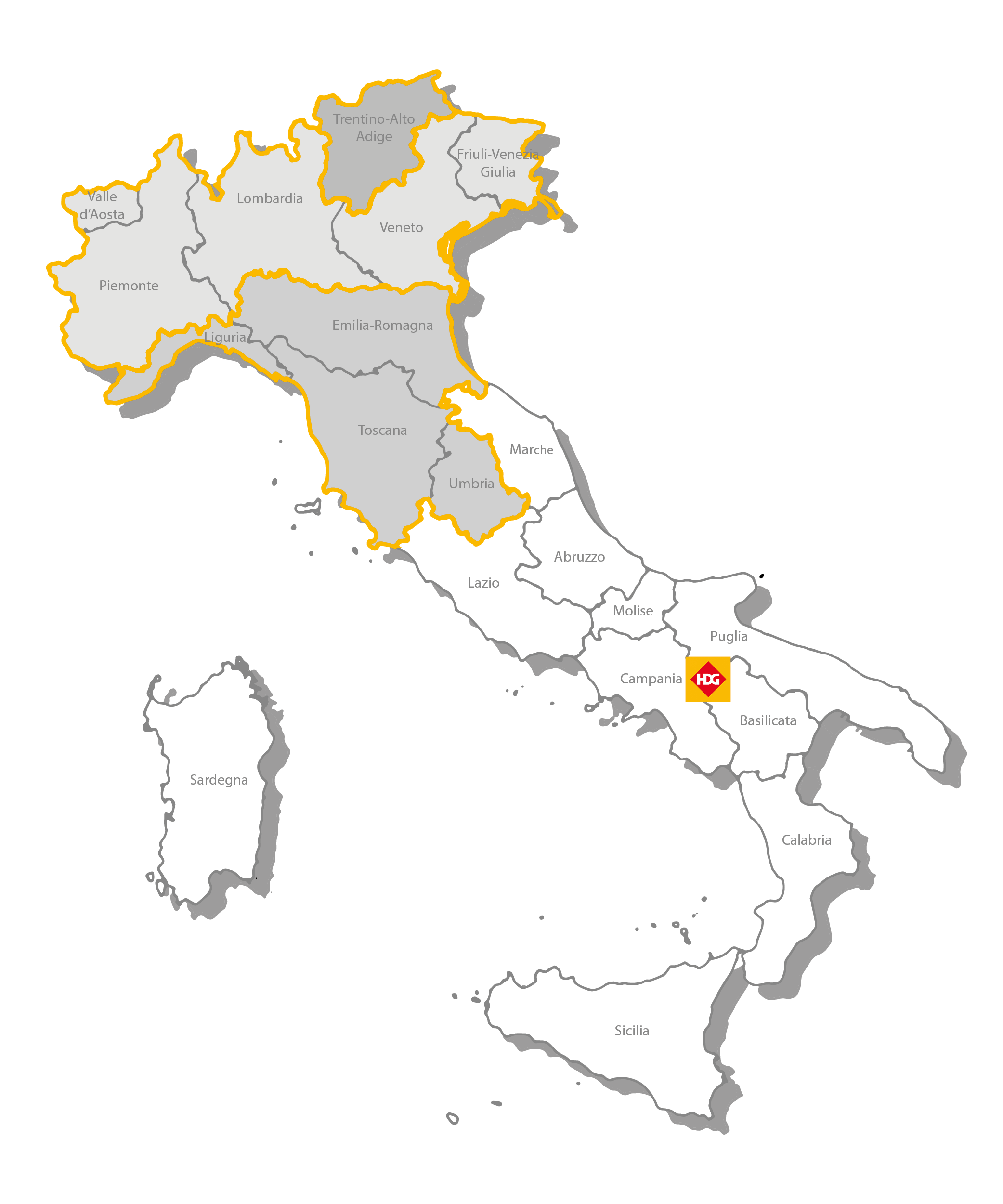 Vertrieb Italien